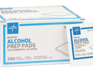Alcohol Pads (1 med box) - 100 pk