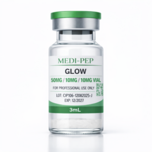 Glow Blend: GHK-Cu (50mg) / BPC-157 (10 mg) / TB500 (10 mg) 