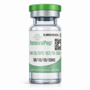 Glow Blend: GHK-Cu (50mg) / BPC-157 (10 mg) / TB500 (10 mg) 